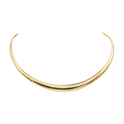 Collier Collier Maille Omega Or jaune 58 Facettes 4830449CN