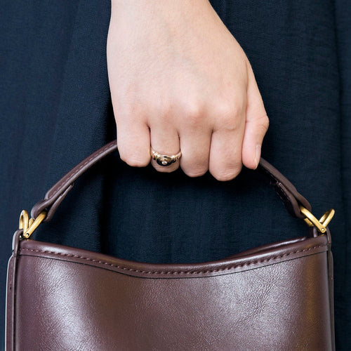 Bague 52,5 Bague en or blanc, or rose et diamant 58 Facettes CAL22183