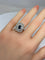 Bague 50 Bague Art Deco en Or jaune, diamants et saphir 58 Facettes