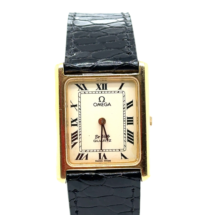 OMEGA - Montre de ville quartz vintage