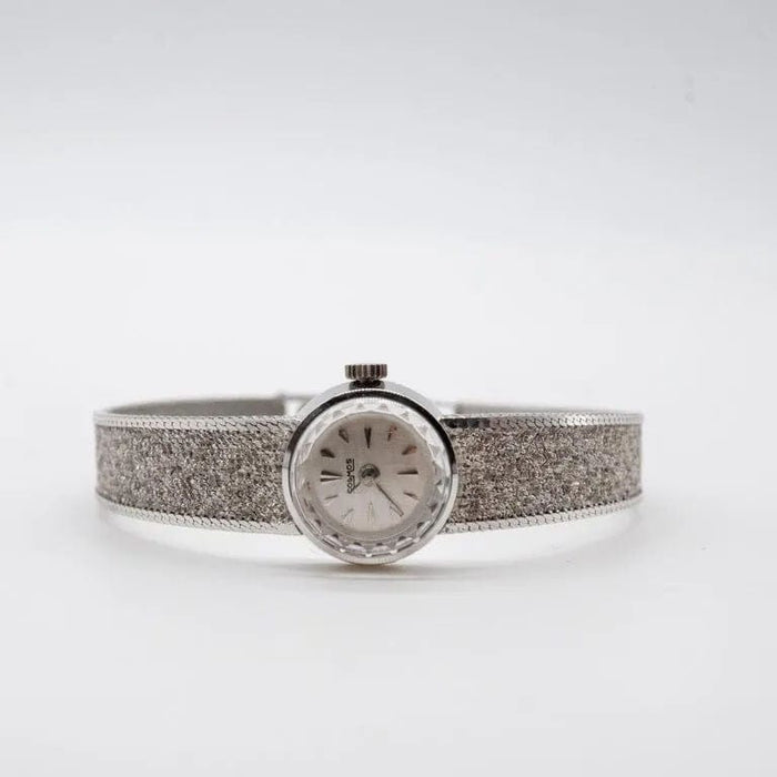 Montre Montre Cosmos Femme Or Blanc 58 Facettes