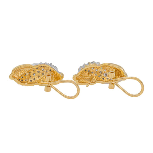 Boucles d'oreilles Boucles d'oreilles Or jaune Diamant 58 Facettes 3105064CN