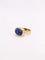 Bague Bague vintage lapis lazuli or jaune 58 Facettes 1039.2