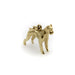 Pendentif charm debout chien boxer doré 58 Facettes A1000J