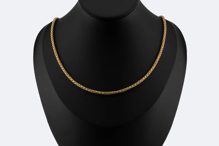 Oro Giallo FOPE - Collana in oro giallo 58 Facettes col234