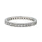 Bague 52 Bague Alliance Or blanc Diamant 58 Facettes 4152532RV