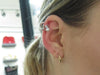 TASAKI ear cuff earrings 1 comet clip plus solid silver pearl 58 Facettes 258988