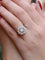 Bague 51 Bague marguerite diamants 1,2 ct 58 Facettes J307