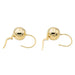 Boucles d'oreilles Boucles d'oreilles Boules Or jaune 58 Facettes 3164010CN