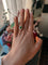 Vintage emerald and diamond ring