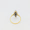 Bague 53 Marquise or jaune et diamants 58 Facettes 32190