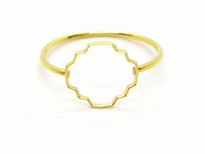 Bague 53 Bague Transparence Or jaune 58 Facettes 578910RV