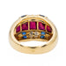 Bague 53 Bague Cocktail Or jaune Rubis 58 Facettes 3017710RV