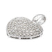 Pendentif Pendentif Coeur Or blanc Diamant 58 Facettes 2635144CN