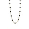 Collier Collier or jaune et grenats 58 Facettes Z15B51717