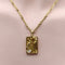 Pendentif Pendentif vintage Adam et Ève en or 14 carats avec rubis et perle 58 Facettes