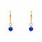 Boucles d'oreilles Boucles d'oreilles Créoles  Or jaune Lapis lazuli 58 Facettes 4830512CN