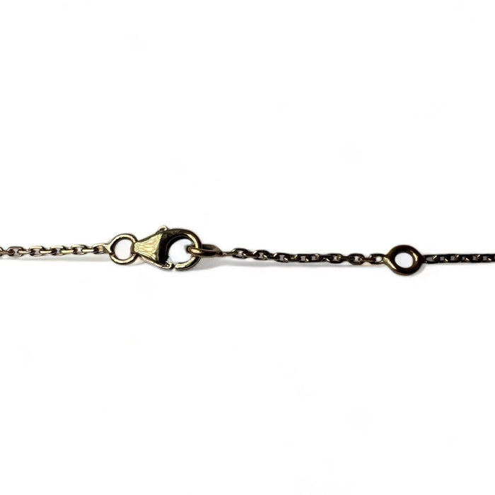 Collier Collier en or jaune et diamants taille brillant 58 Facettes