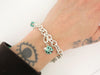 Bracelet bracelet TIFFANY & CO chaine a breloques charms argent 58 Facettes 259368
