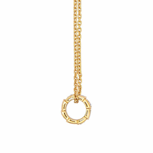 Collier Bulgari Collier Serpenti Or rose Nacre, Diamant 58 Facettes 4173761RV
