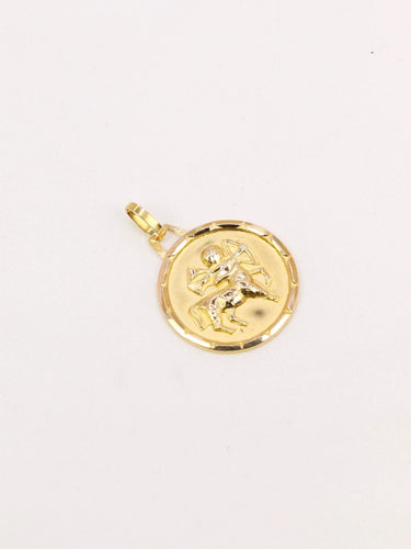 Pendentif Pendentif zodiaque sagittaire or jaune 58 Facettes J508