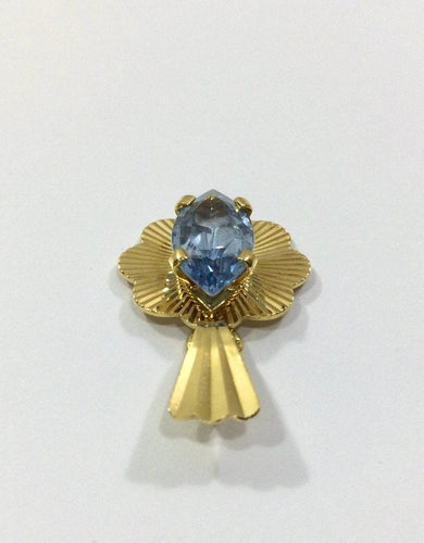 Pendentif Pendentif Topaze Bleue 58 Facettes