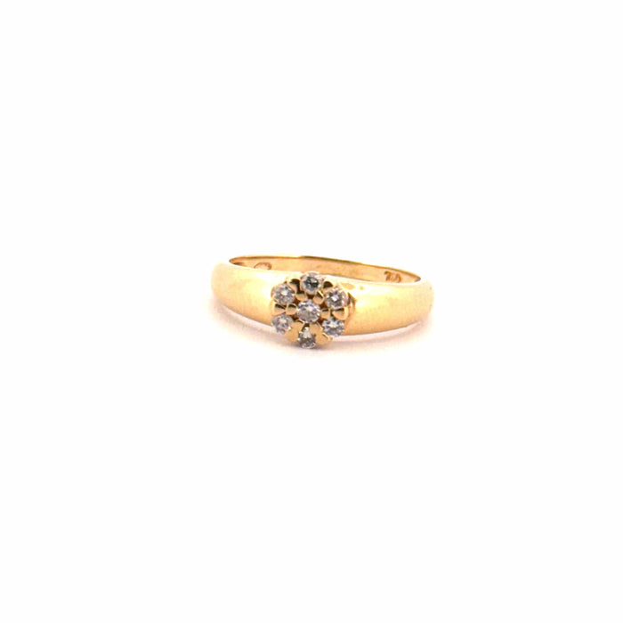 Bague 50 Solitaire Or Jaune Diamants 58 Facettes 16-GS33633