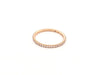 Bague 54 bague BOUCHERON alliance epure small or rose diamants 58 Facettes 263989