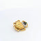 Broche Broche Animalier or jaune émeraude et saphirs 58 Facettes 27221