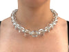 Collier BACCARAT - Collier Sherazade en or blanc avec cristaux et diamants 58 Facettes