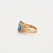 Ring Yellow gold topaz ring 58 Facettes