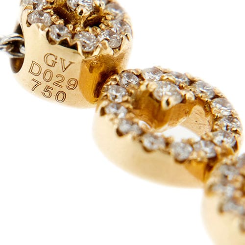 Collier Collier pendentif avec diamants 58 Facettes 28599