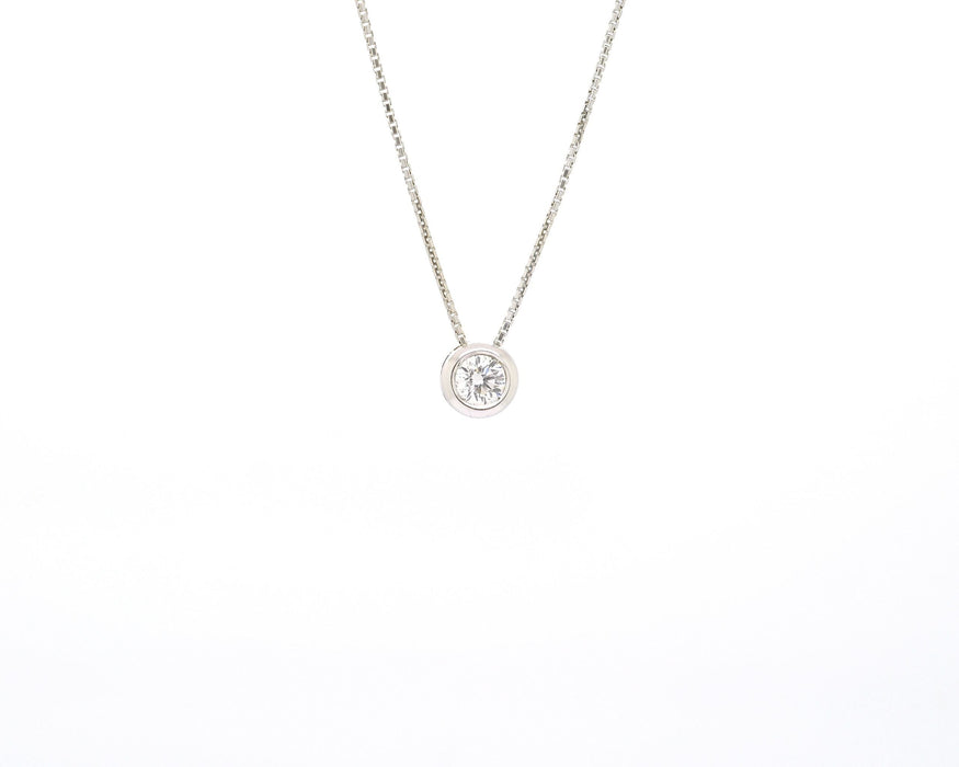 Collier Collana punto luce Ct 0,60 58 Facettes