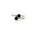 Bague 56 Bague Toi et Moi or blanc saphirs et diamants 58 Facettes 63-GS29236-06