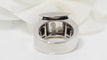 Bague 52 Bague Chopard Happy Diamonds en or blanc et diamants 58 Facettes 31060