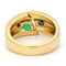 Bague 55 Bague gypsy diamants, saphir et émeraude en or jaune 18k 58 Facettes 3BB26FBE763F498AAF5F6762A0B029DA