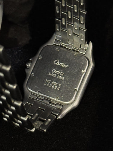 Montre CARTIER - Montre Panthère - Réf. 1300 - Acier - Grand modèle - Vintage 58 Facettes