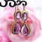 Boucles d'oreilles Pendants d'oreilles ancien or et améthystes 58 Facettes 24-240
