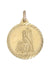 VIRGIN SCAPULAR MEDAL OF ANXIETY AND SACRED HEART OF JESUS ​​Pendant 58 Facettes 083371