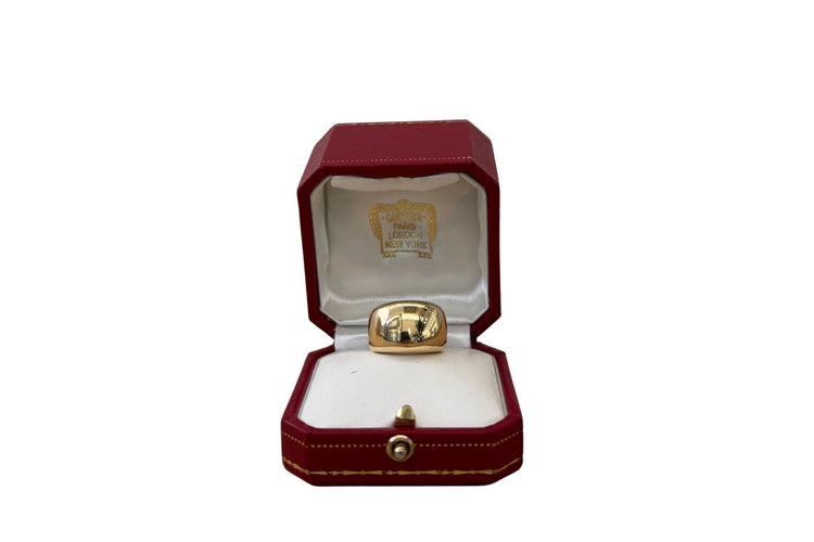 Bague 51 Bague jonc signée Cartier en or 18k 58 Facettes 27689