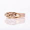 Bague 58 Bague jonc 19ème siècle or rose 58 Facettes 14-250