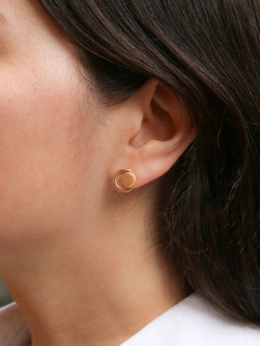 Boucles d'oreilles DINH VAN Boucles d'oreilles Ombre de Lune 58 Facettes J443