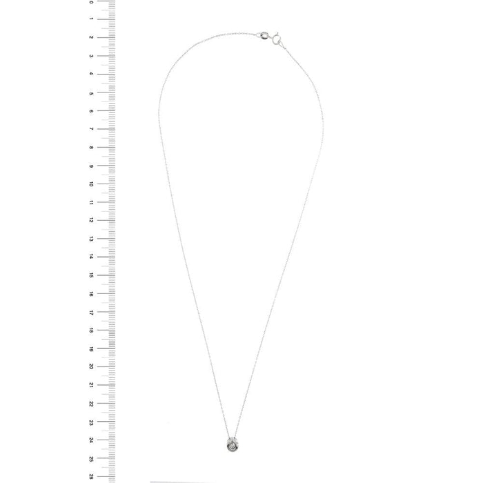 Collier Collier point lumineux avec diamant 58 Facettes 24897