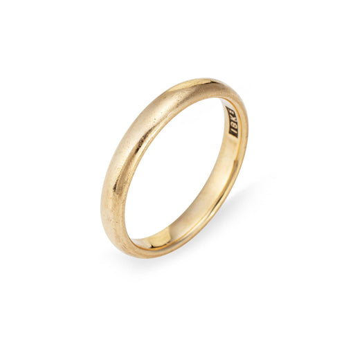 Bague 60 Alliance Art Déco en or jaune JR Wood & Sons 58 Facettes G12955