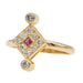 Bague 49 Bague Or jaune Diamant 58 Facettes 2925341RV