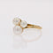 Bague 51 Bague trio perles de culture or jaune 58 Facettes 24-337C