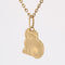Pendentif Pendentif or jaune chat 58 Facettes CVP104