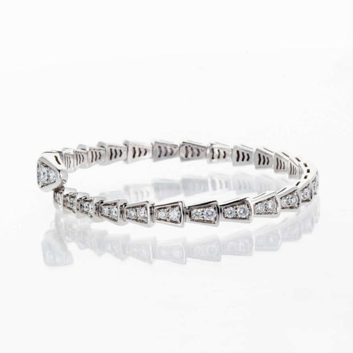 Bracelet Bulgari - Bracelet Serpenti Viper Diamants Medium 58 Facettes 2.17250