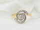 Bague 54.5 Bague tourbillon en or bicolore et diamants 58 Facettes 33317