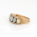 Ring 46 Vintage 60s Opal Diamond Ring in 14k Yellow Gold 58 Facettes G13166